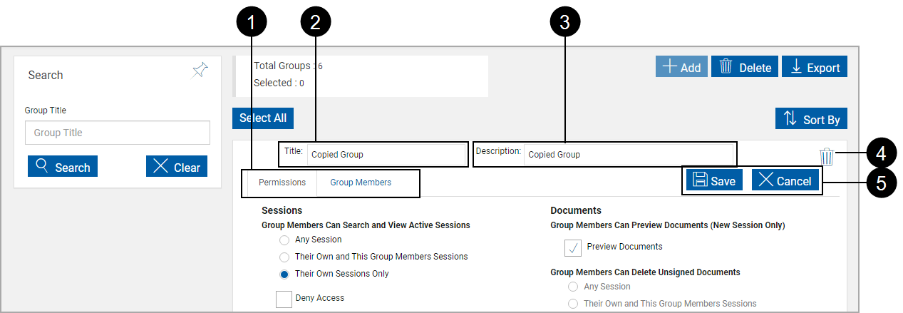 New Group from Copy Group Icon