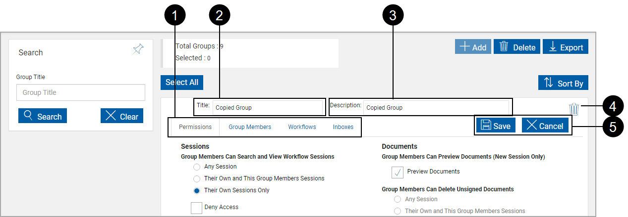New Group from Copy Group Icon