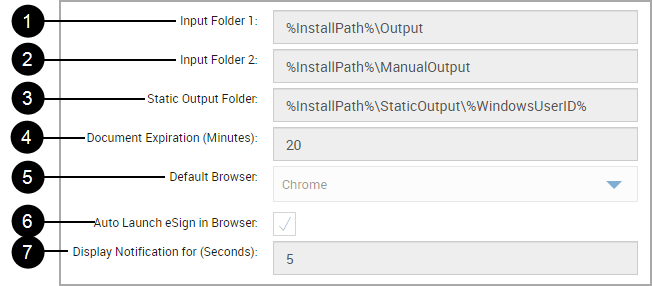 User Maintenance, eSign Client Tab
