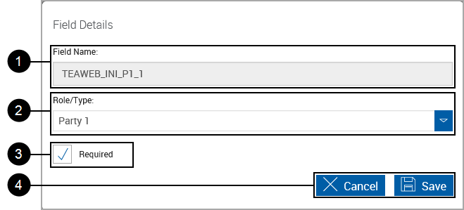 Default Field Details