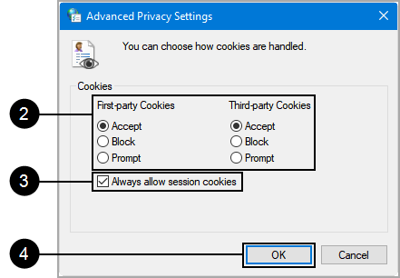 Advanced Privacy Settings