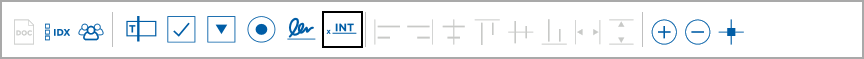 Select the Initials Icon