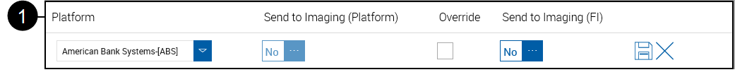 Platform Settings Tab