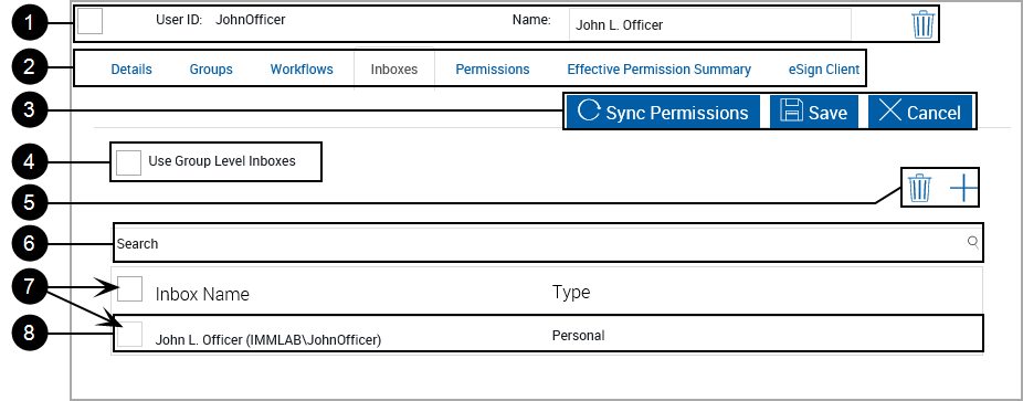User Inboxes Tab Unlocked