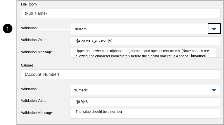Validation Value Sample