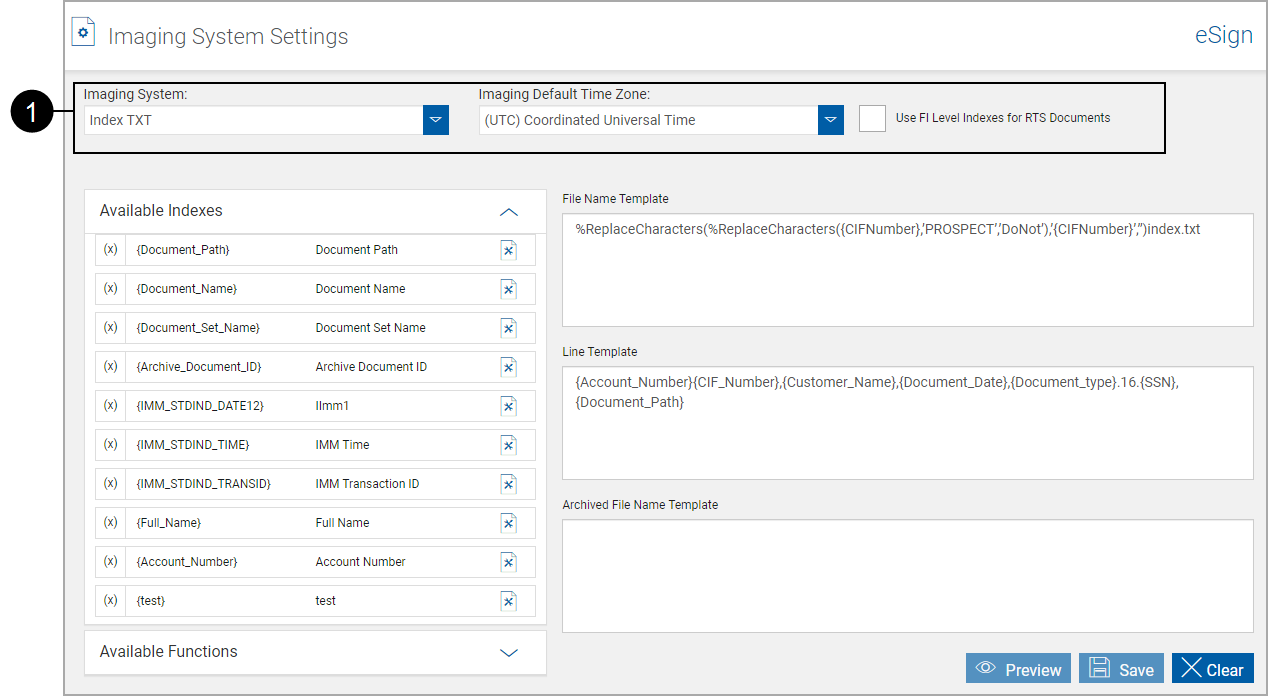 Imaging System Settings, Other XML for Aperio