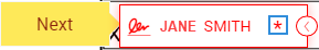 Optional Signature Required