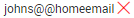 Wrong Email Example
