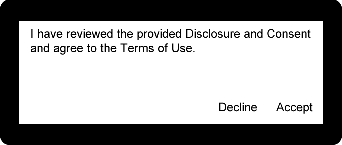 Signature Pad, Consent